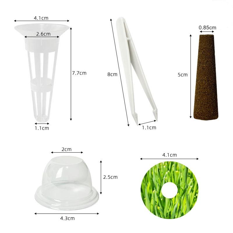 Aerogarden Seed Pod - すべてのブランドの水耕栽培用品と互換性のあるシステム用、エアロガーデン用シードポッドキット67個、水耕栽培アクセサリー