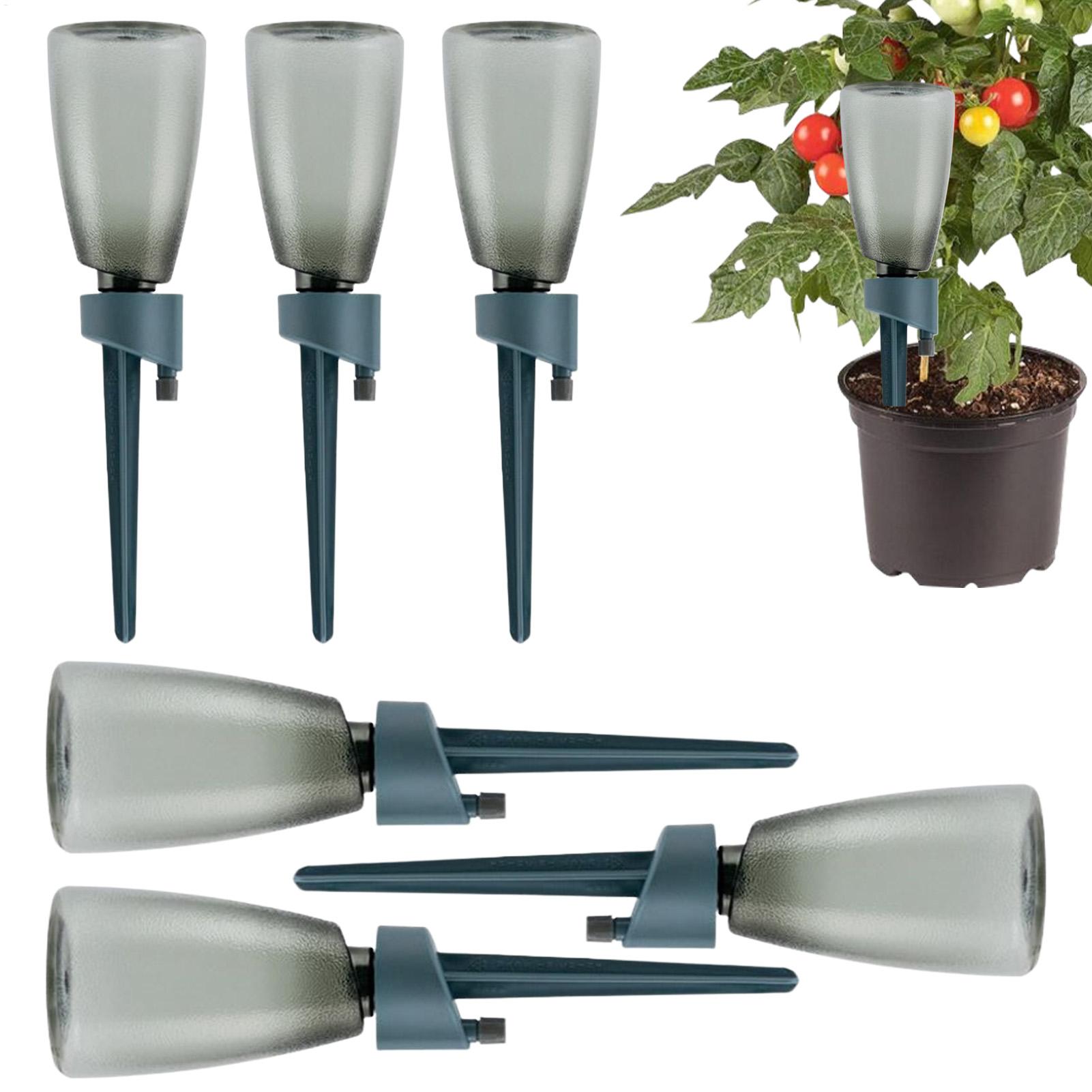 Smart Garden Sprinkler System - 6個入り自動給水器 家庭用花植物自動散水装置 室内屋外園芸用自動点滴灌漑システム