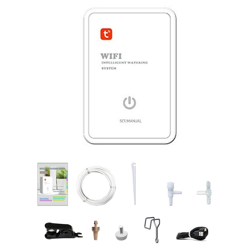 Smart Garden Watering - ABMR-TuyaスマートWiFiガーデンコントロール散水装置自動点滴灌漑システムキット