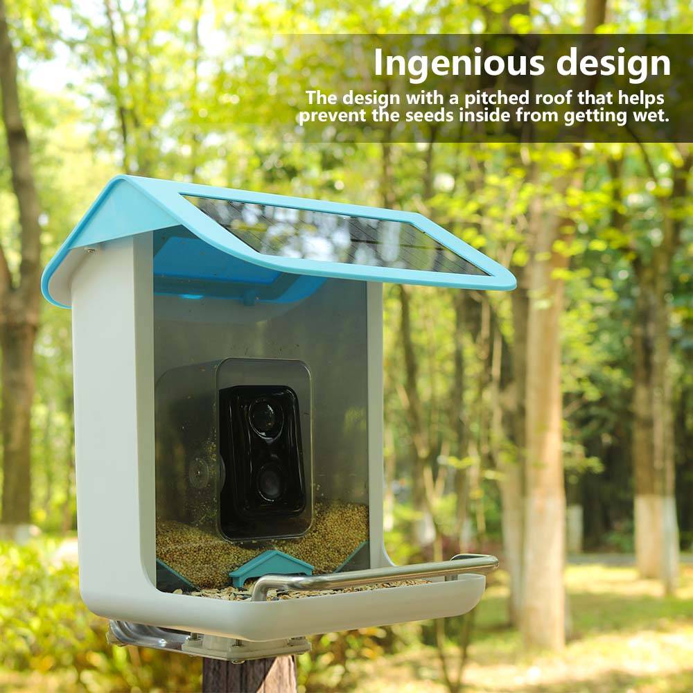 屋外野生動物用WiFiカメラ 写真・動画撮影 AIによる鳥種 - Smart Gardening のレビューと価格
