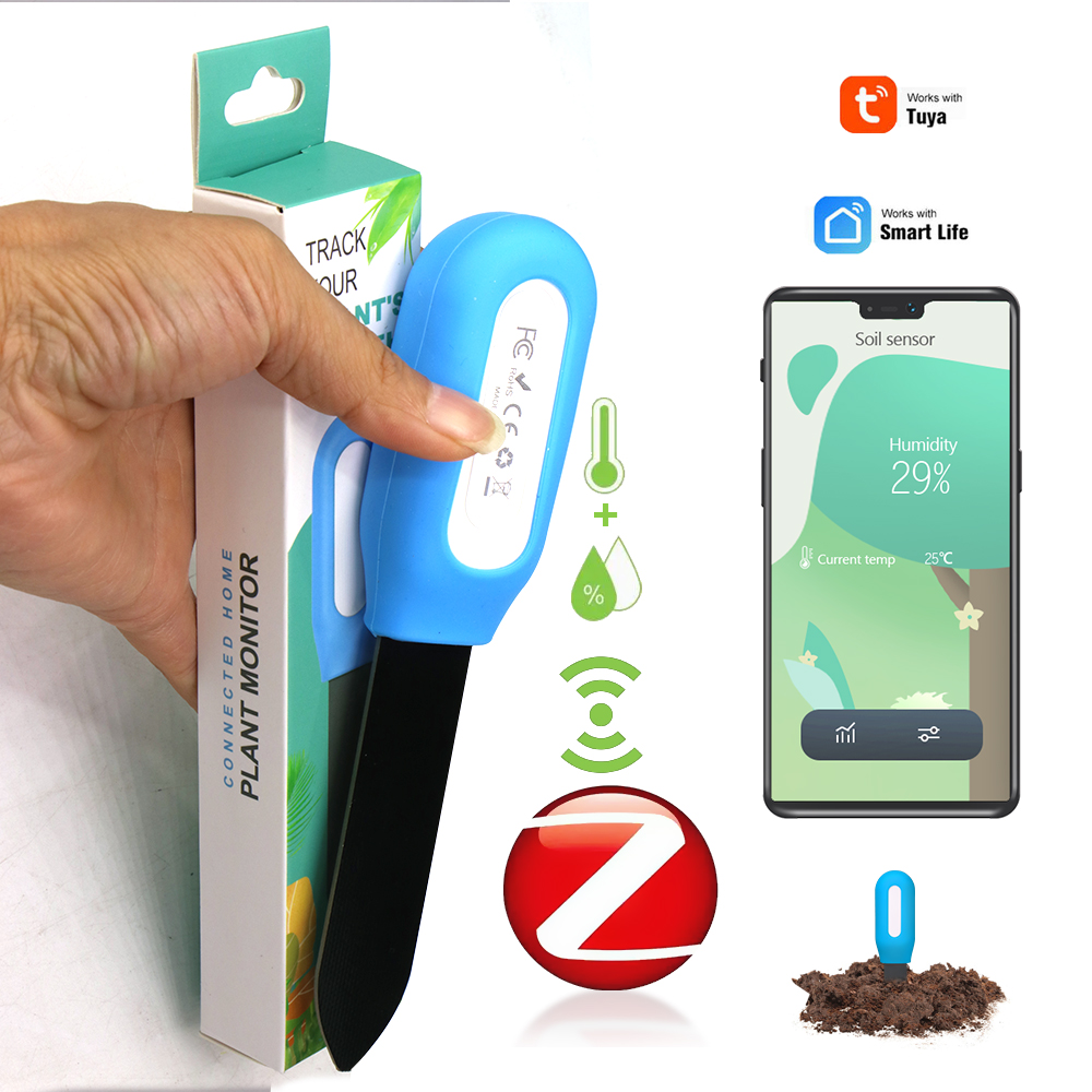 スマート Zigbee 土壌センサー 家庭菜園 温室 植物  - Smart Garden Is のレビューと価格