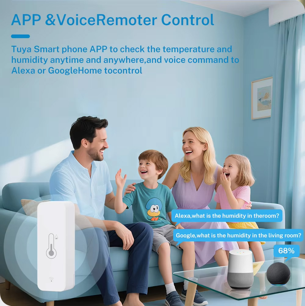 IP65 防水 Tuya WiFi 屋外温度湿度センサー ス - Smart Garden Arduino のレビューと価格