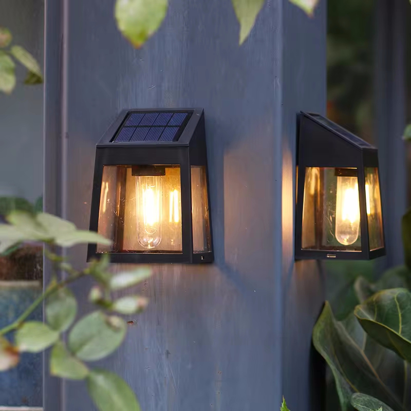屋外ソーラーランプ,防水,壁照明,庭の装飾,タングステン電球 - Smart Garden Ornaments のレビューと価格