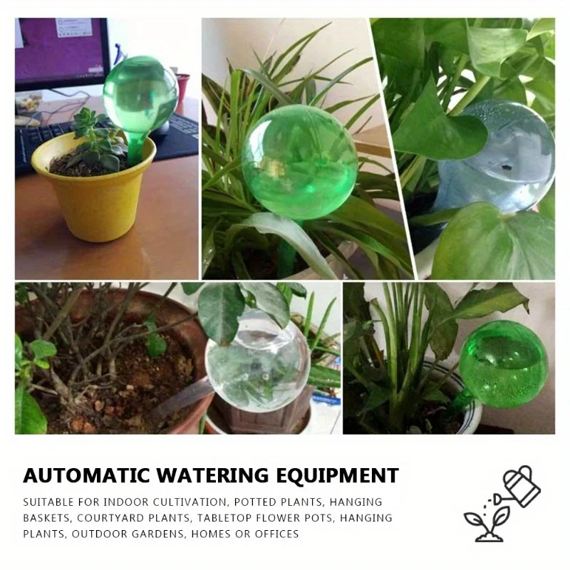 6個入り 室内植物用自動給水ボール 自動植物花水球 ドリップ - Smart Garden Sprinkler System のレビューと価格