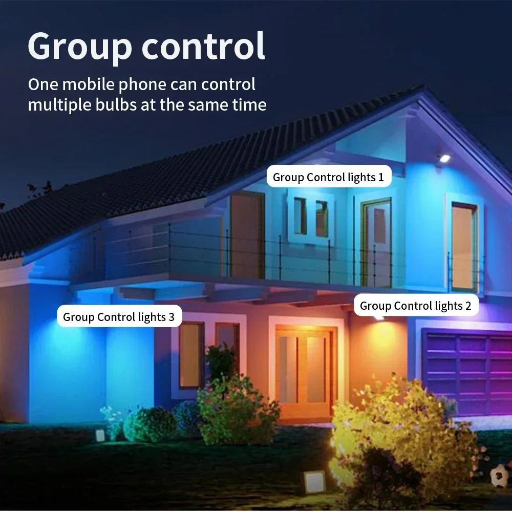 LED 屋外ウォールライト RGBCCT 調光可能なポーチラ - Smart Garden Arduino のレビューと価格