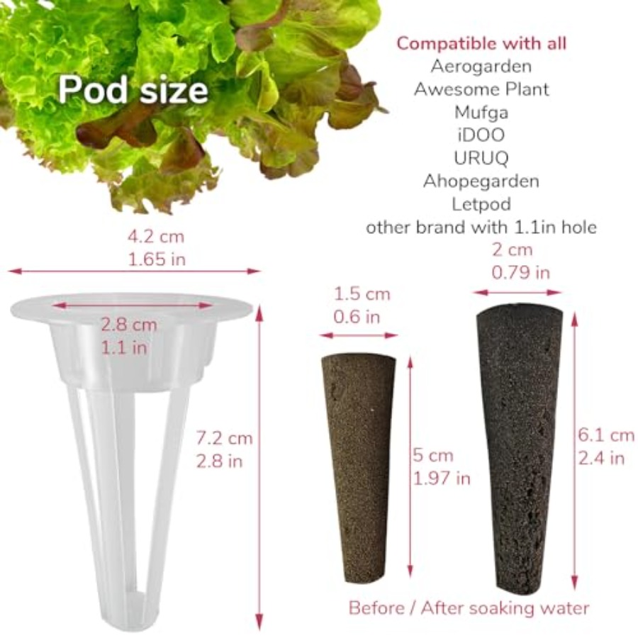 20ポッド種子キット レタス サラダ グリーン (エアロガー - Aerogarden Seed Pod のレビューと価格