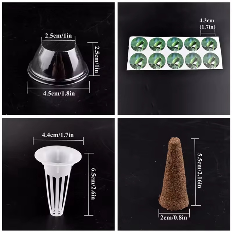 12 個植栽バスケット成長スポンジ種子ポッドキット Aero - Aerogarden Seed Pod のレビューと価格