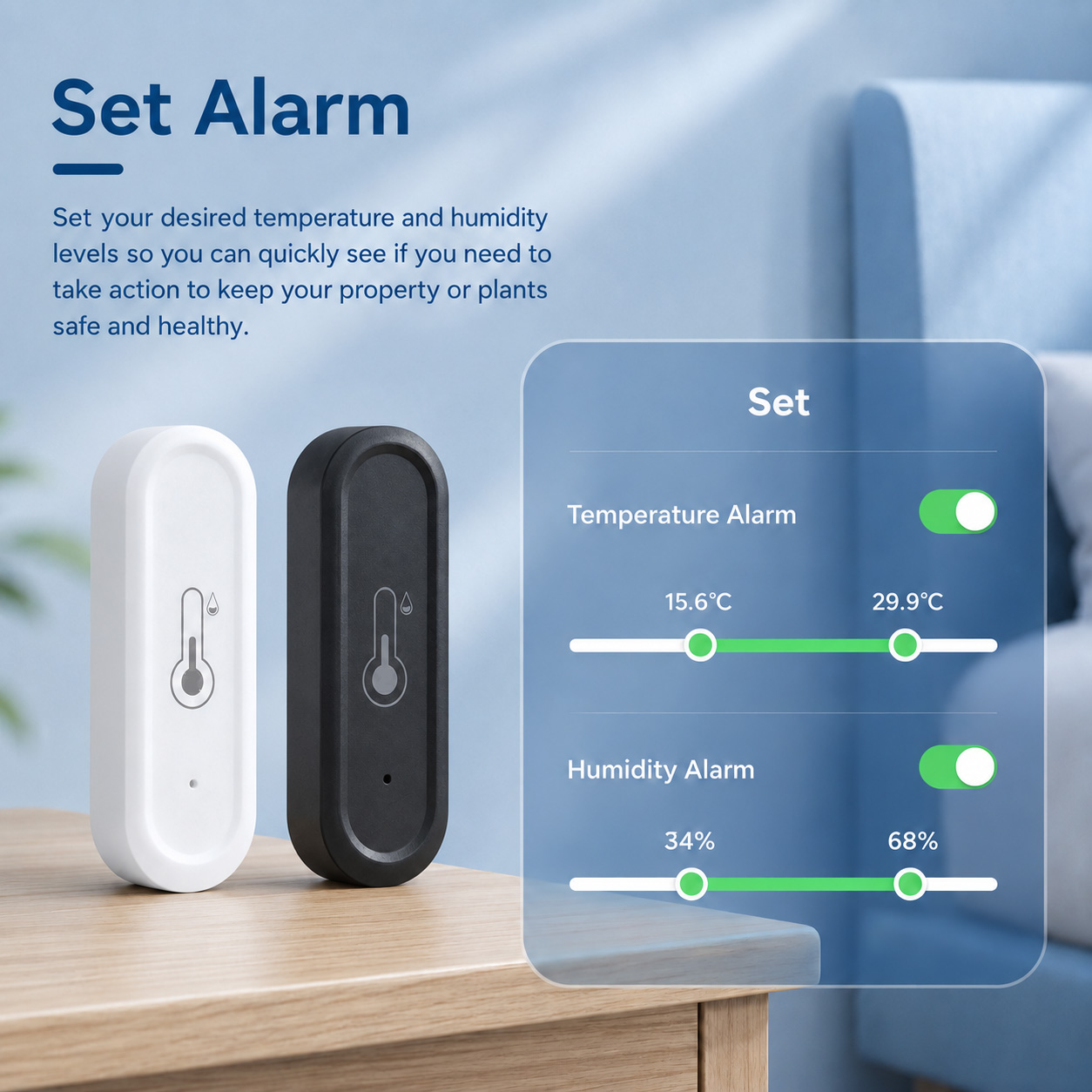 Tuya WiFi IP65防水温度・湿度センサー スマート - Smart Garden Arduino のレビューと価格