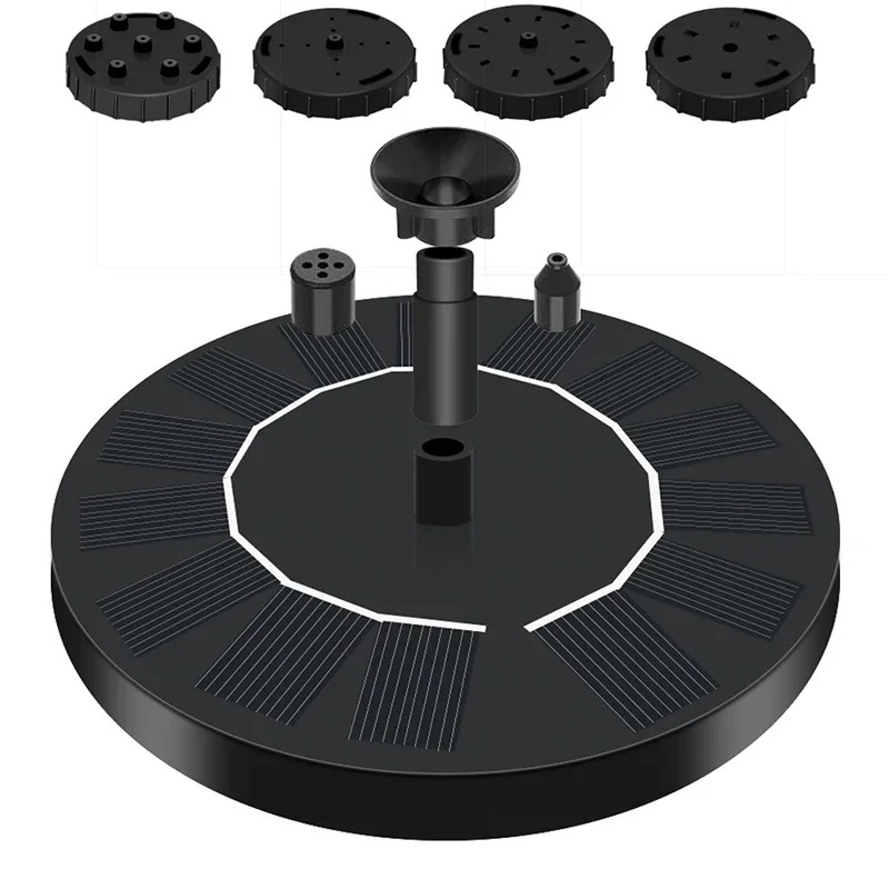 ソーラー噴水ポンプ、13cm |   ノズルフローティングウ - Smart Garden Ornaments のレビューと価格