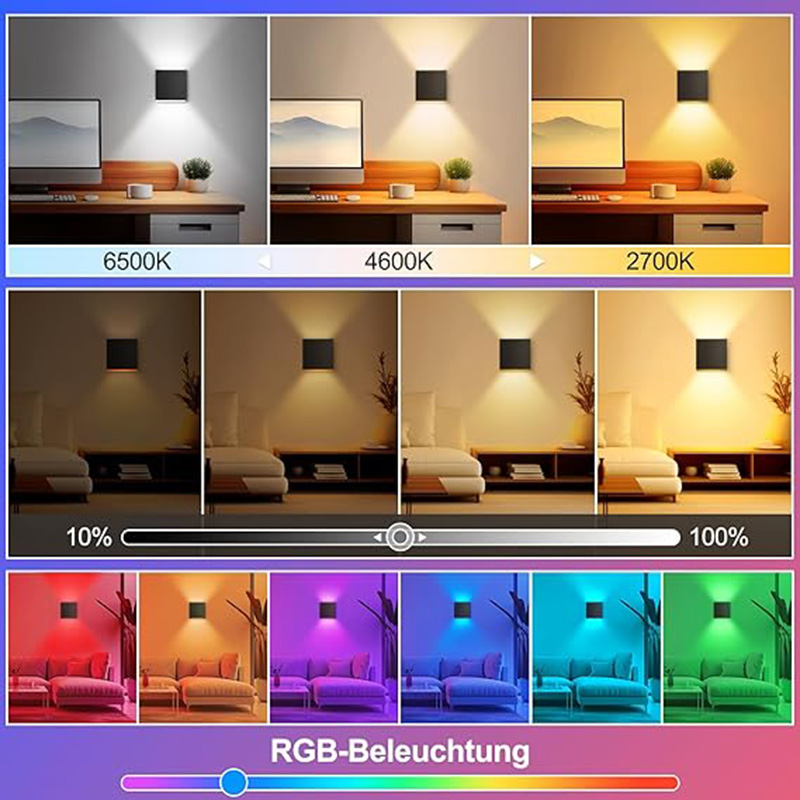 12 ワット LED 屋外ウォールライト RGBCCT 調光 - Smart Garden Arduino のレビューと価格