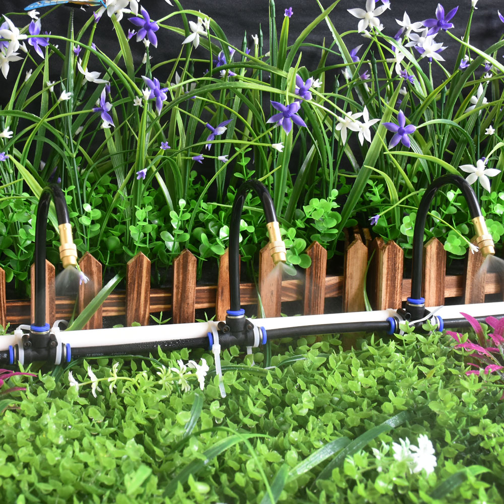 屋外ミスト冷却システム DIY 庭灌漑散水 8 ミリメートル - Smart Garden Sprinkler System のレビューと価格