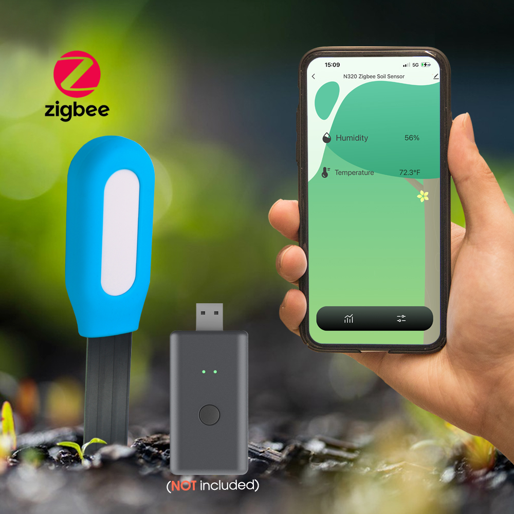 1 個 Tuya Zigbee 土壌センサー湿度温度水分検出 - Smart Garden Is のレビューと価格