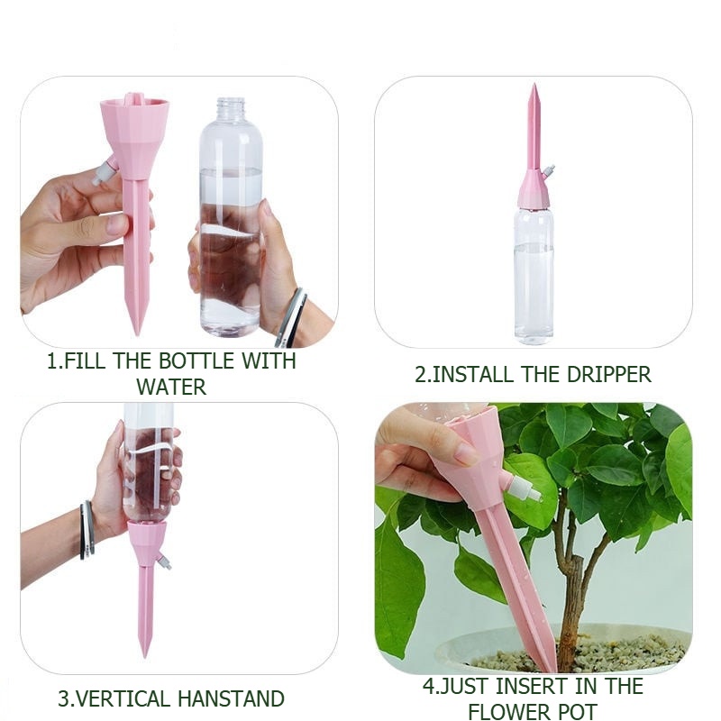 自動点滴灌漑システム 調整可能な水滴器 自動給水 観葉植物  - Smart Garden Watering のレビューと価格