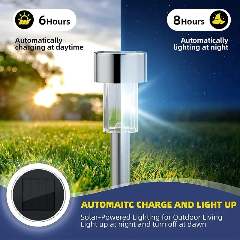ソーラー屋外ライトガーデンランプ太陽光発電防水風景パス屋外庭 - Smart Garden Ornaments のレビューと価格