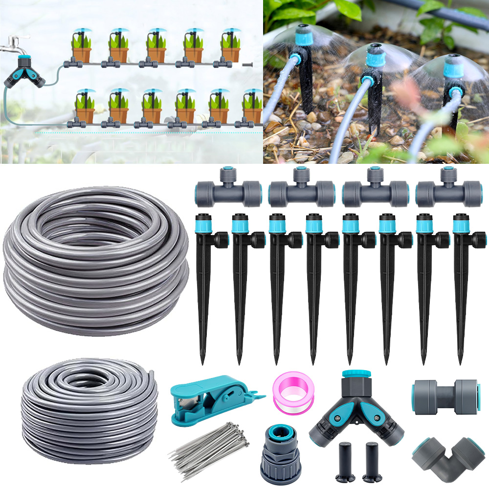 3/8インチ バブラーガーデン灌漑システム 9/12mm P - Smart Garden Sprinkler System のレビューと価格