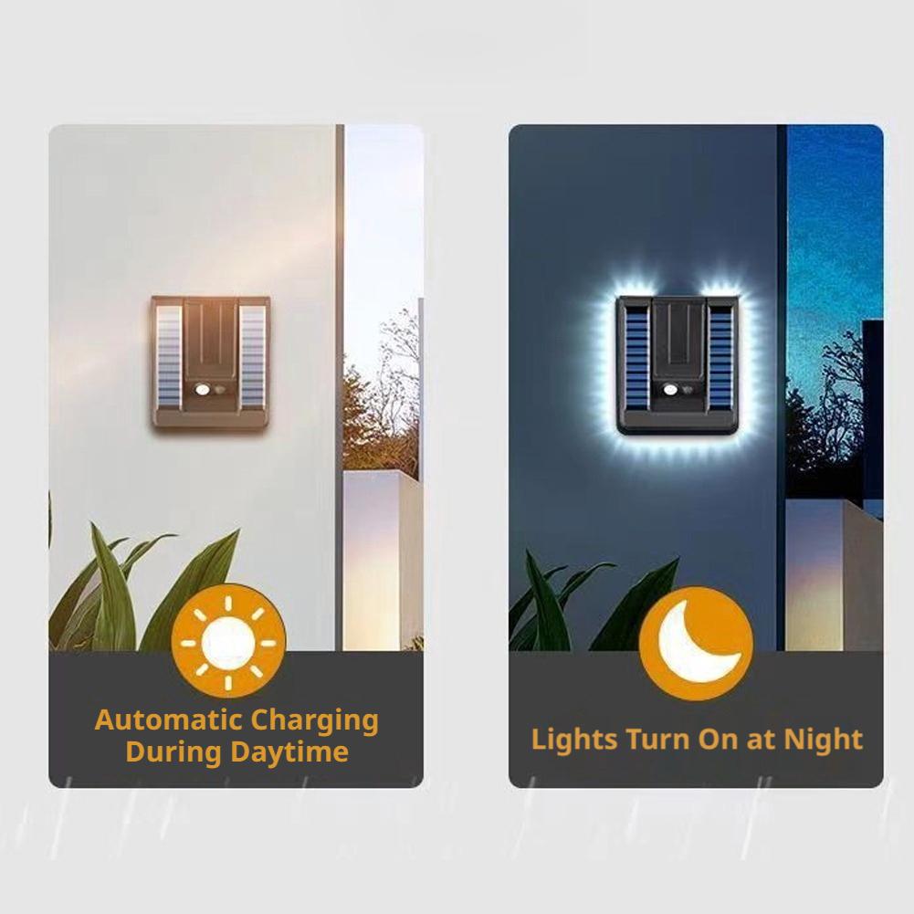 折りたたみ式LED 120 °   ソーラーライト 3 モー - Smart Garden Ornaments のレビューと価格