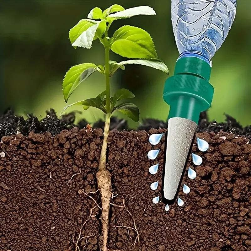4個入り自動植物点滴灌漑ウォーターステーク、庭用セラミック自 - Smart Garden Sprinkler System のレビューと価格