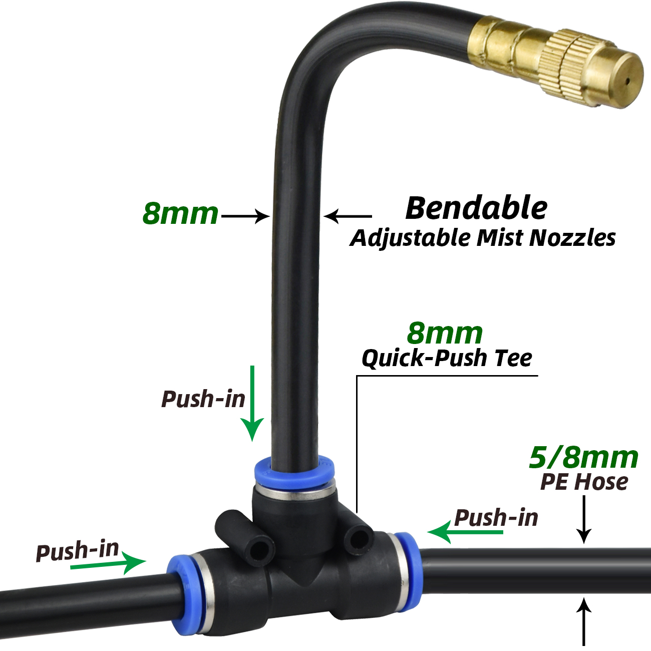 KESLA 5-30M パティオガーデン 5/8 ミリメート - Smart Garden Sprinkler System のレビューと価格