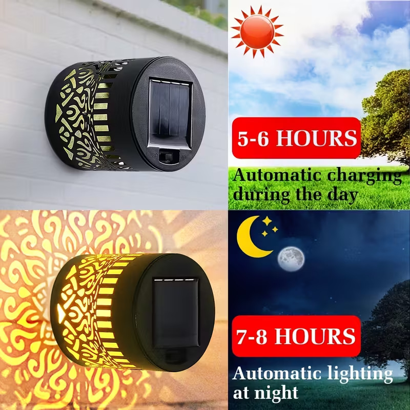 ソーラーLEDウォールライトマンダラプロジェクションランタン - Smart Garden Ornaments のレビューと価格