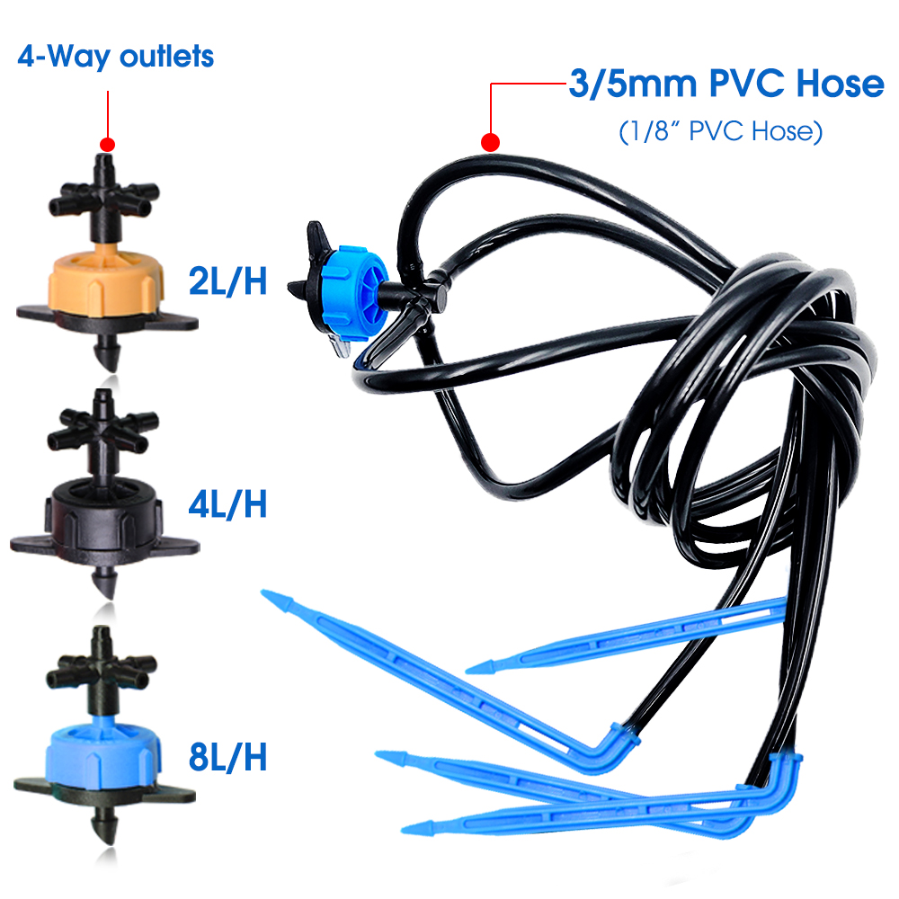 10 セット 2/4/8L/H ベンドアロードリップセット  - Smart Garden Sprinkler System のレビューと価格