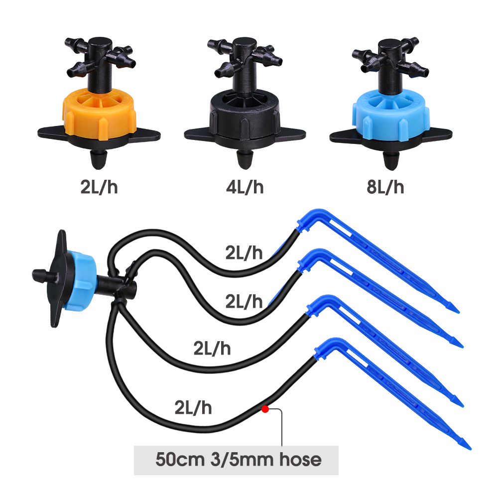 10 セット 2/4/8L/H ベンドアロードリップセット  - Smart Garden Sprinkler System のレビューと価格