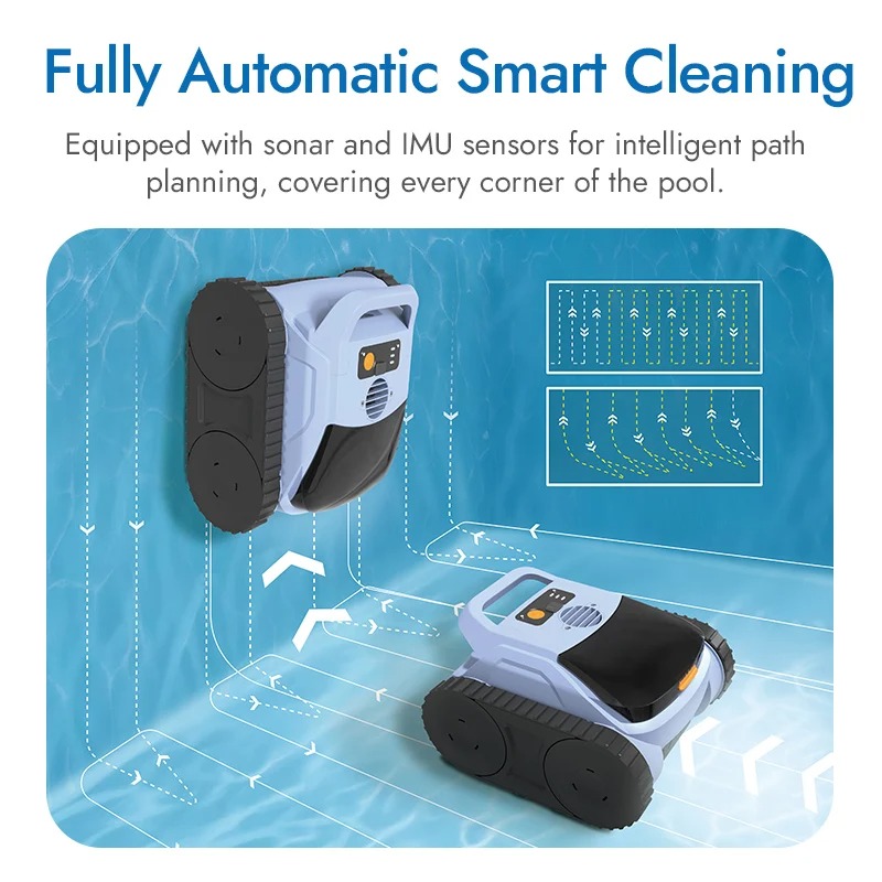 エアロコードレスロボットプールクリーナー、スマートAIナビゲ - Smart Gardening のレビューと価格